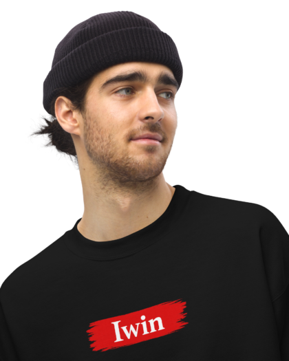 Iwin New Logo Sweatshirt - Black