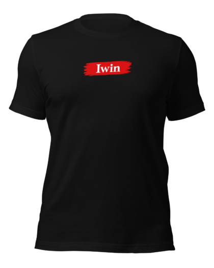 Iwin New Logo Black Tee