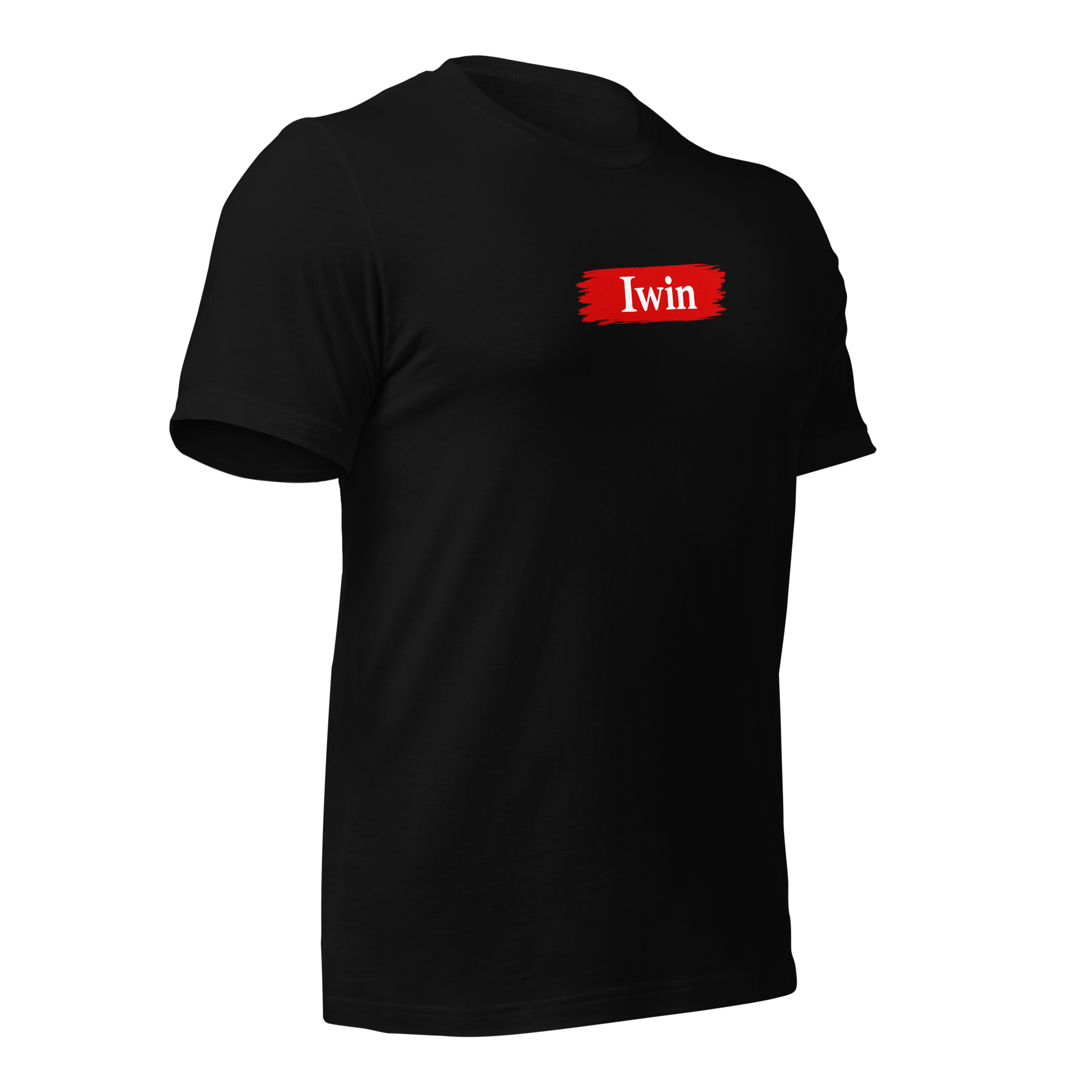 Iwin New Logo Black Tee - Image 4